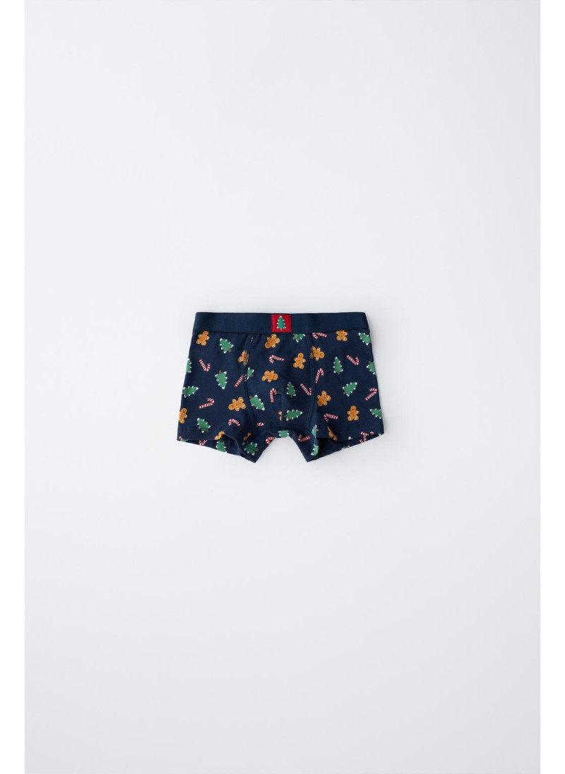 Трусы в коробке с деревьями и печеньем, 2-3 года, тройной набор Трусы в коробке с деревьями и печеньем, 2-3 года, тройной набор