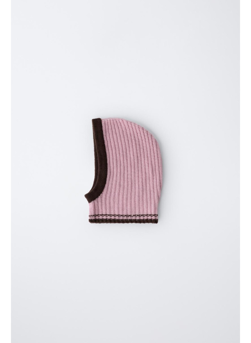 Вязаная балаклава из 100% шер...