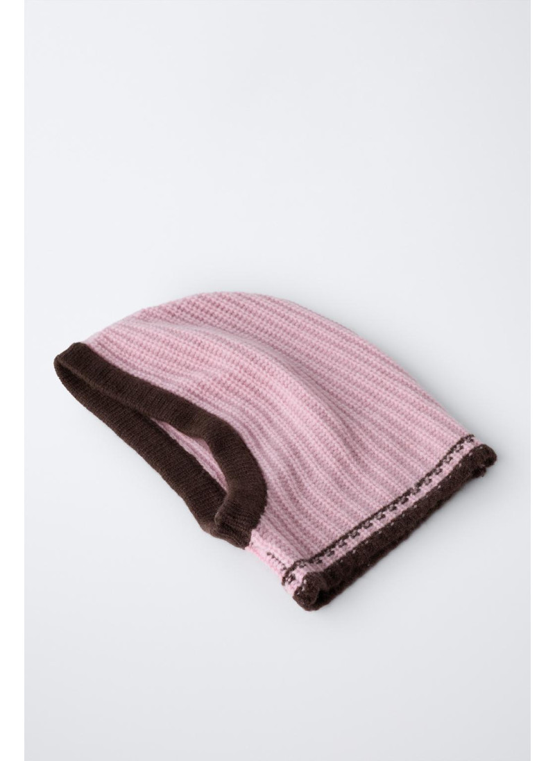 Вязаная балаклава из 100% шерсти коллекции лыжного сезона Вязаная балаклава из 100% шерсти коллекции лыжного сезона