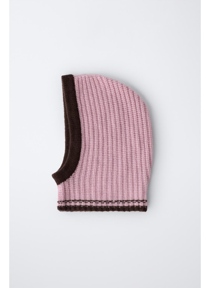 Вязаная балаклава из 100% шерсти коллекции лыжного сезона Вязаная балаклава из 100% шерсти коллекции лыжного сезона