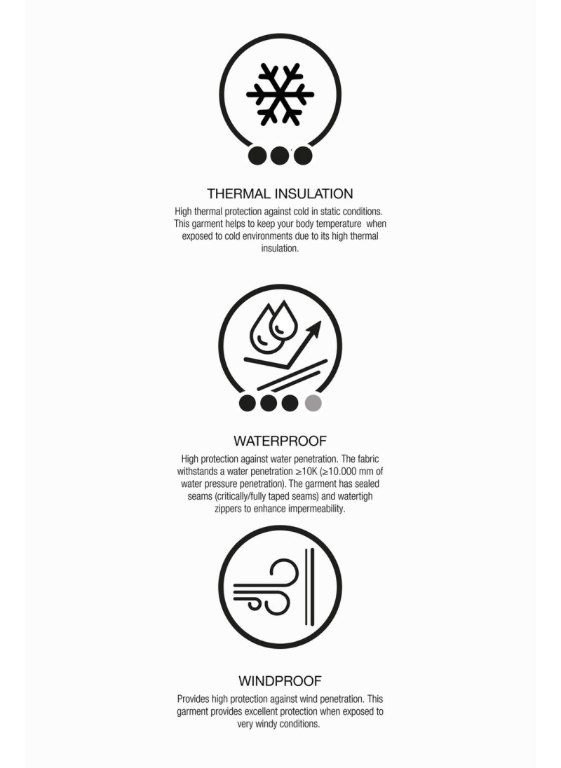 Длинные водонепроницаемые и ветрозащитные комбинезоны-слипы с карманами, система recco®, коллекция лыж Длинные водонепроницаемые и ветрозащитные комбинезоны-слипы с карманами, система recco®, коллекция лыж