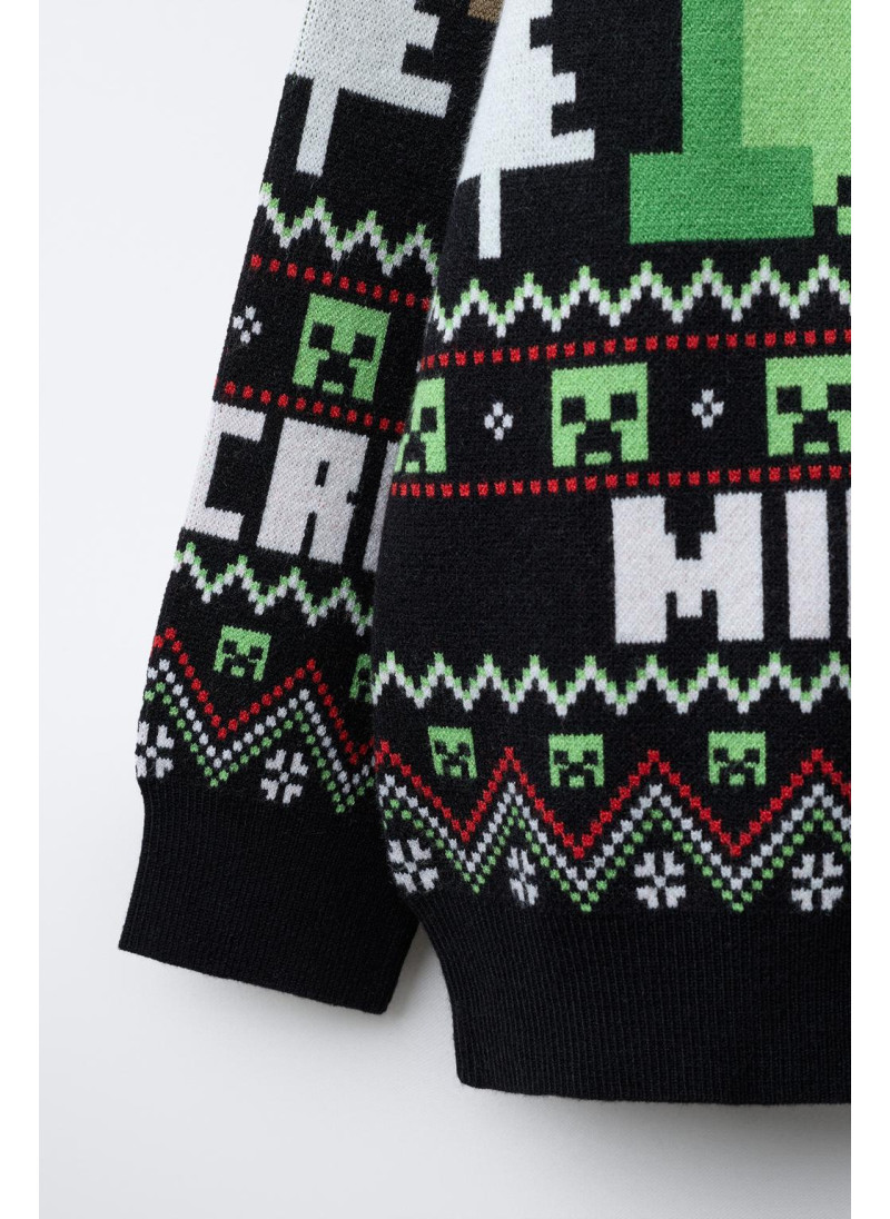 Вязаный свитер minecraft © mojang ab. ™ Вязаный свитер minecraft © mojang ab. ™