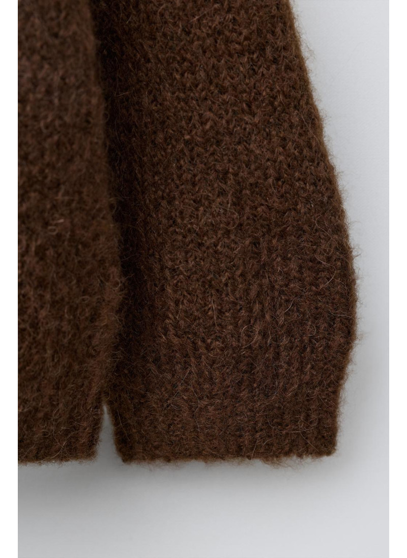 Вязаный свитер с жаккардовым узором Вязаный свитер с жаккардовым узором