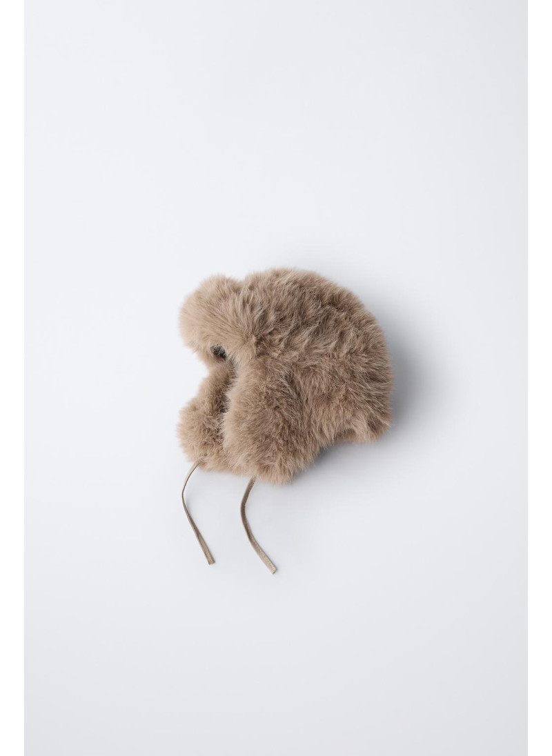 Шапка из искусственного меха коллекции ski Шапка из искусственного меха коллекции ski