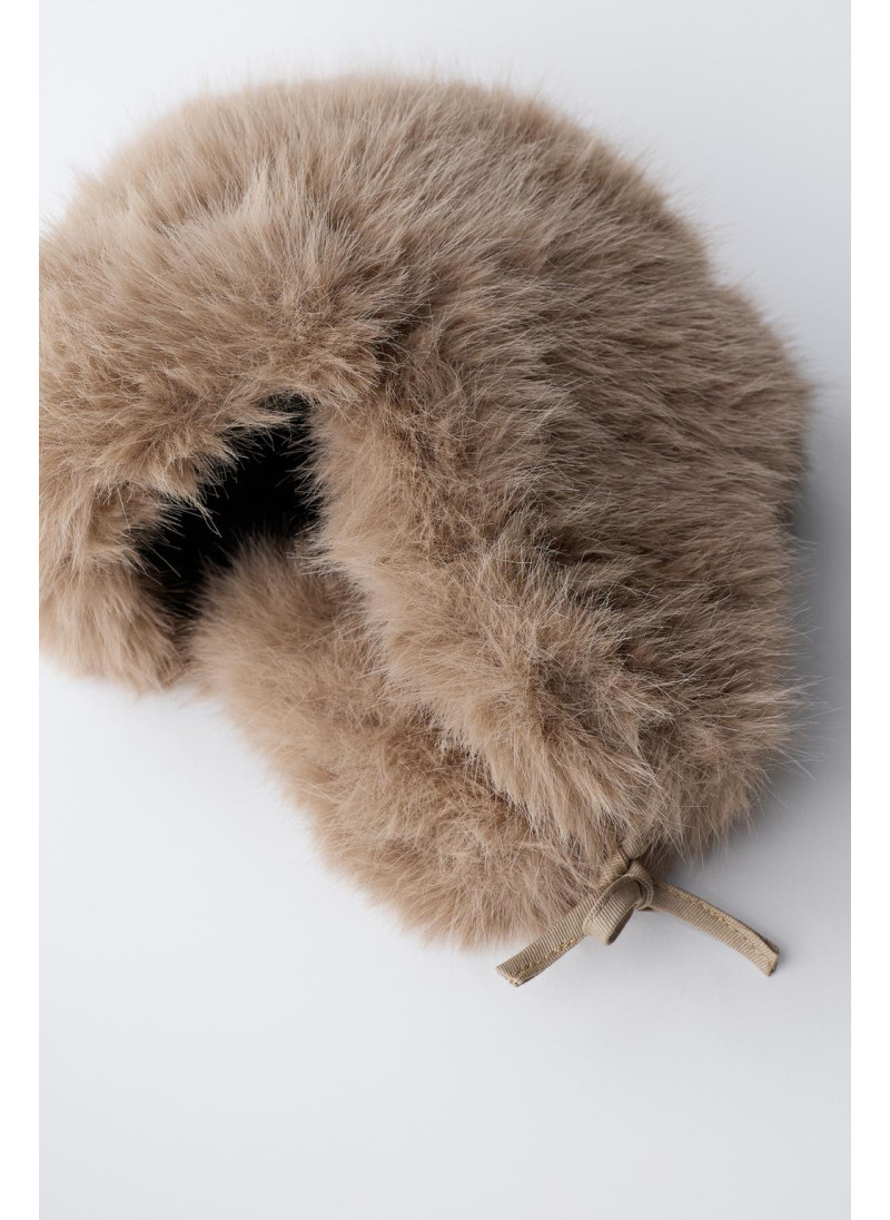 Шапка из искусственного меха коллекции ski Шапка из искусственного меха коллекции ski
