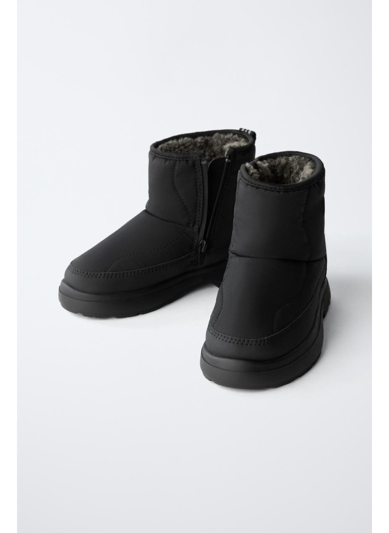 Квилтовые водонепроницаемые нейлоновые ботинки Квилтовые водонепроницаемые нейлоновые ботинки