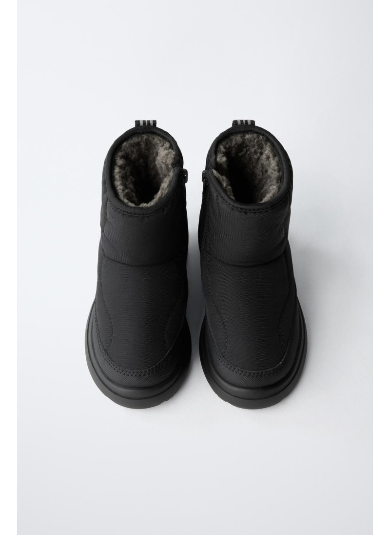 Квилтовые водонепроницаемые нейлоновые ботинки Квилтовые водонепроницаемые нейлоновые ботинки