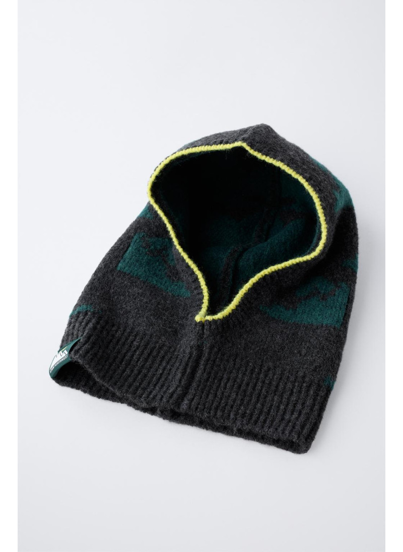 Вязанный балаклава с принтом, коллекция для горнолыжников Вязанный балаклава с принтом, коллекция для горнолыжников