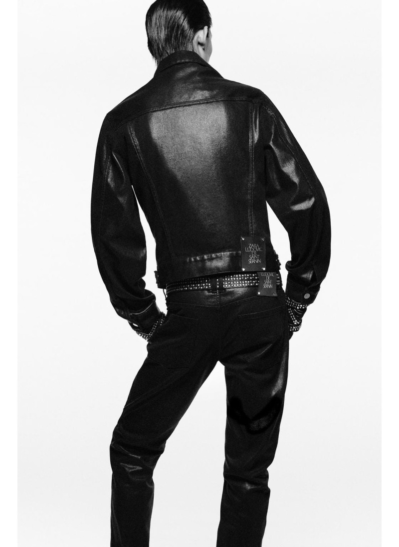 Джинсовая куртка waxed denim ludovic de saint sernin x zara Джинсовая куртка waxed denim ludovic de saint sernin x zara