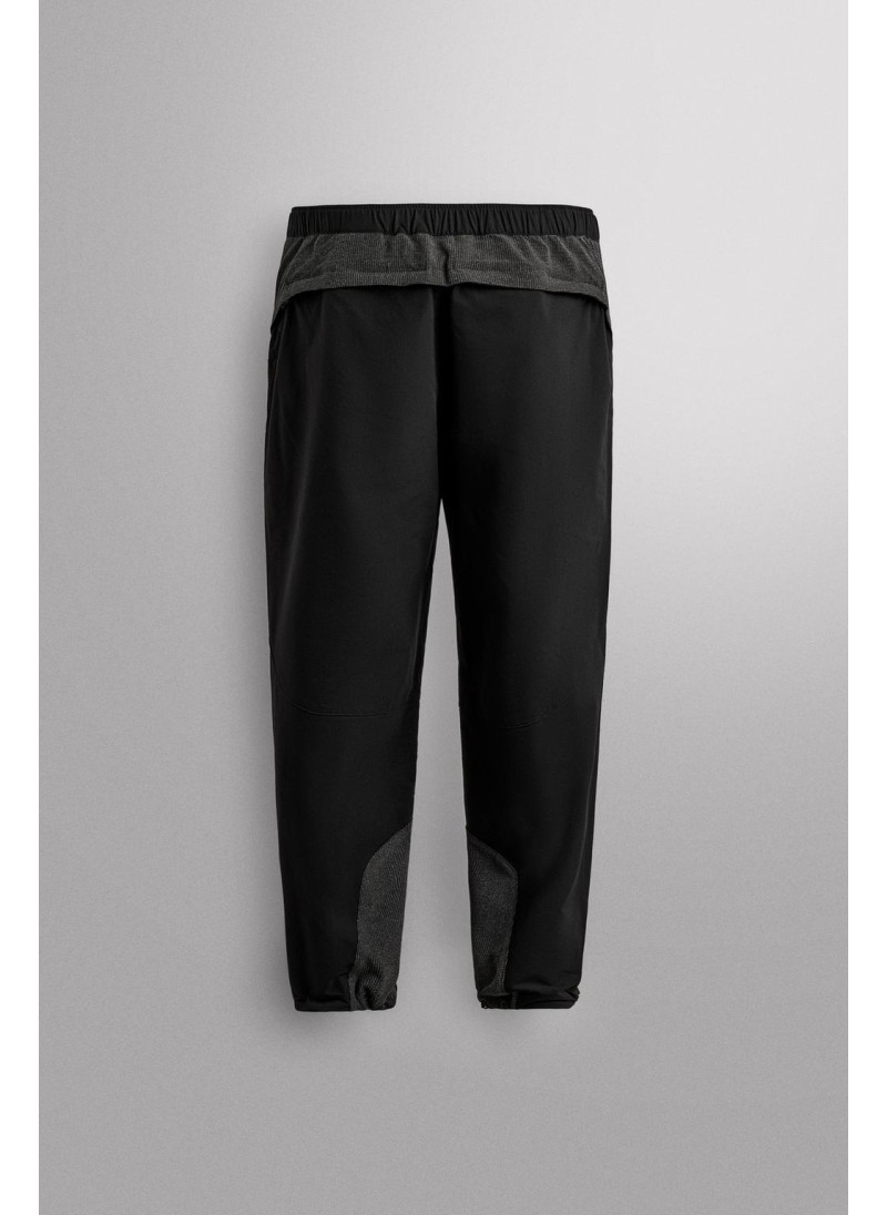 БРЮКИ ИЗ КОМБИНИРОВАННОЙ ВЫСОКОТЕХНОЛОГИЧНОЙ ТКАНИ С РЕМНЕМ БРЮКИ ИЗ КОМБИНИРОВАННОЙ ВЫСОКОТЕХНОЛОГИЧНОЙ ТКАНИ С РЕМНЕМ