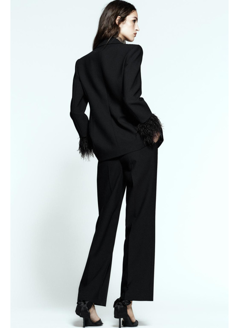 БРЮКИ ПРЯМОГО КРОЯ С ВЫСОКОЙ ПОСАДКОЙ БРЮКИ ПРЯМОГО КРОЯ С ВЫСОКОЙ ПОСАДКОЙ