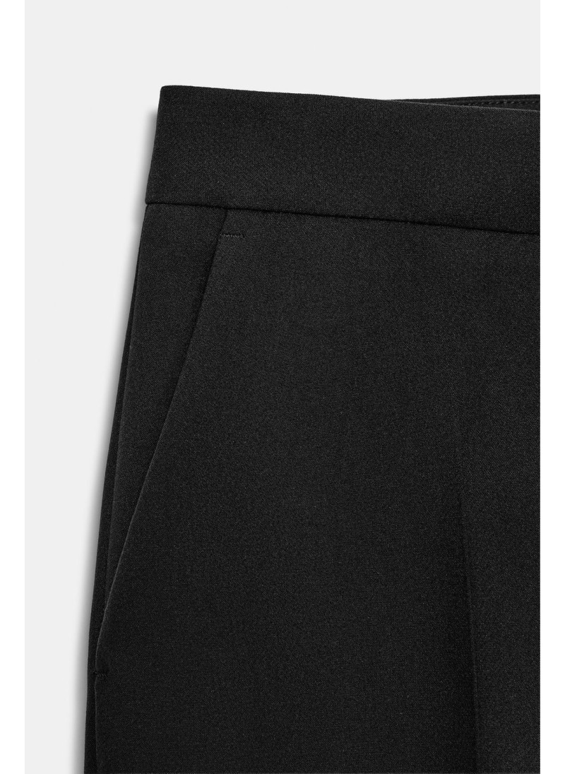 БРЮКИ ПРЯМОГО КРОЯ С ВЫСОКОЙ ПОСАДКОЙ БРЮКИ ПРЯМОГО КРОЯ С ВЫСОКОЙ ПОСАДКОЙ