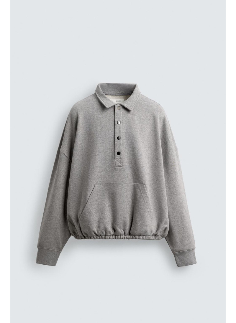 ТОЛСТОВКА-ПОЛО СВОБОДНОГО КРОЯ ТОЛСТОВКА-ПОЛО СВОБОДНОГО КРОЯ