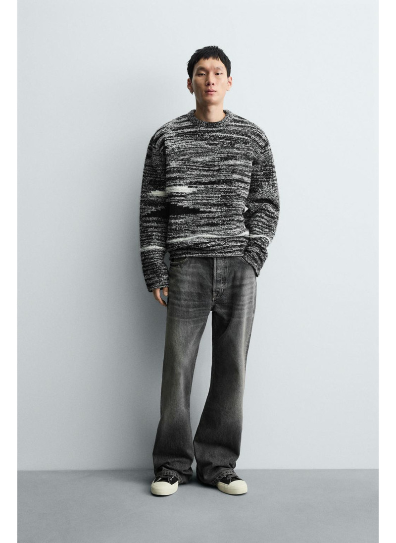 СВИТЕР ИЗ ТЕКСТУРИРОВАННОГ...