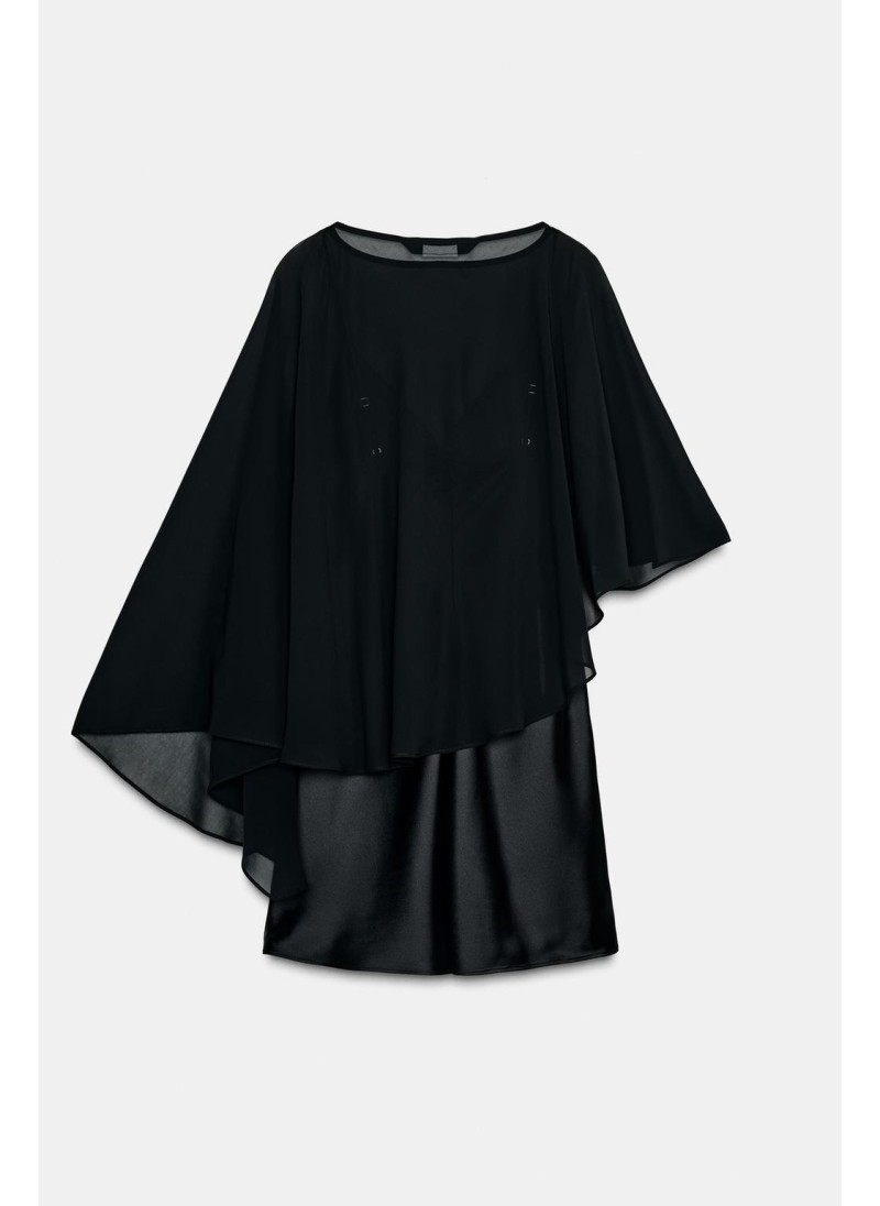 КОРОТКОЕ АТЛАСНОЕ ПЛАТЬЕ-НАКИДКА КОРОТКОЕ АТЛАСНОЕ ПЛАТЬЕ-НАКИДКА