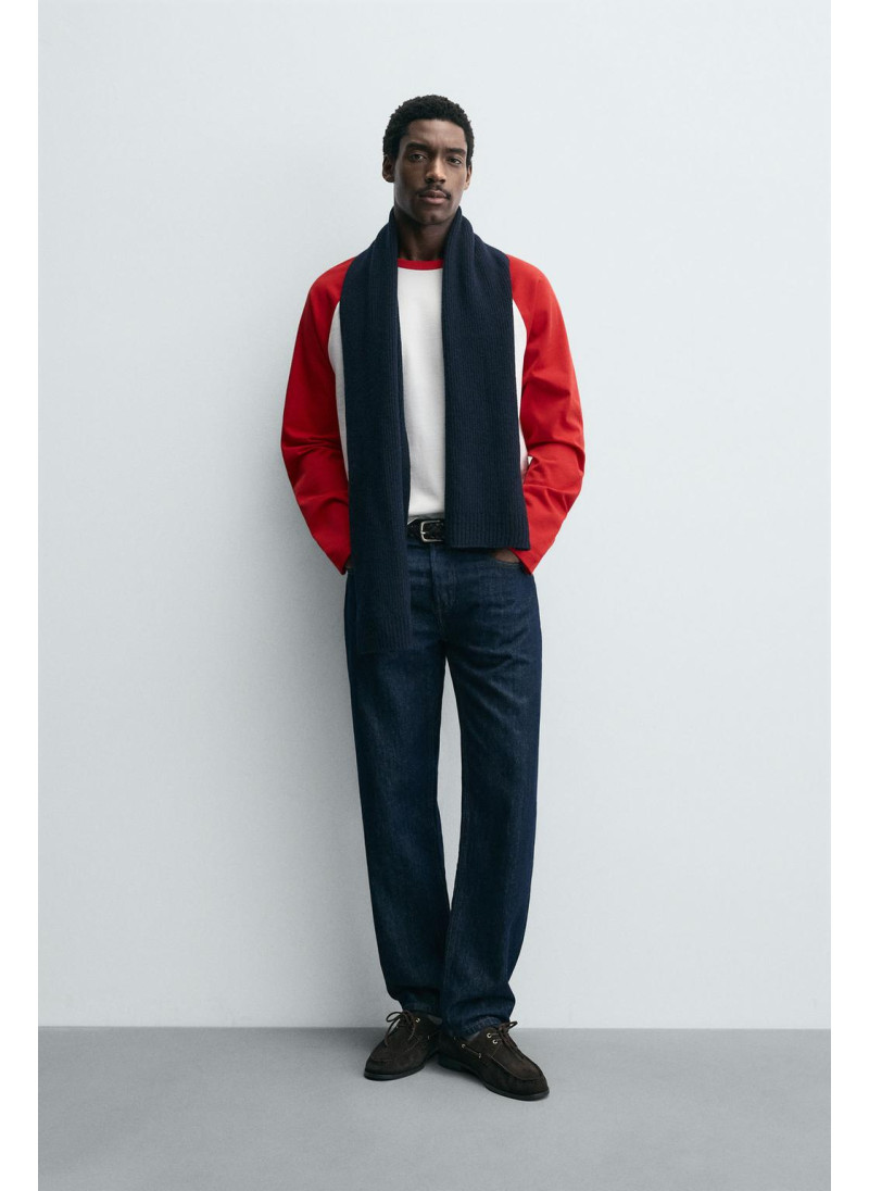 ФУТБОЛКА КОЛОР-БЛОК С РУКАВАМИ РЕГЛАН ФУТБОЛКА КОЛОР-БЛОК С РУКАВАМИ РЕГЛАН