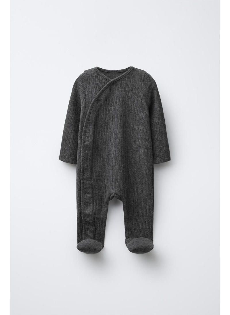 КОМБИНЕЗОН МЕЛАНЖ С ТРАНСФ�...