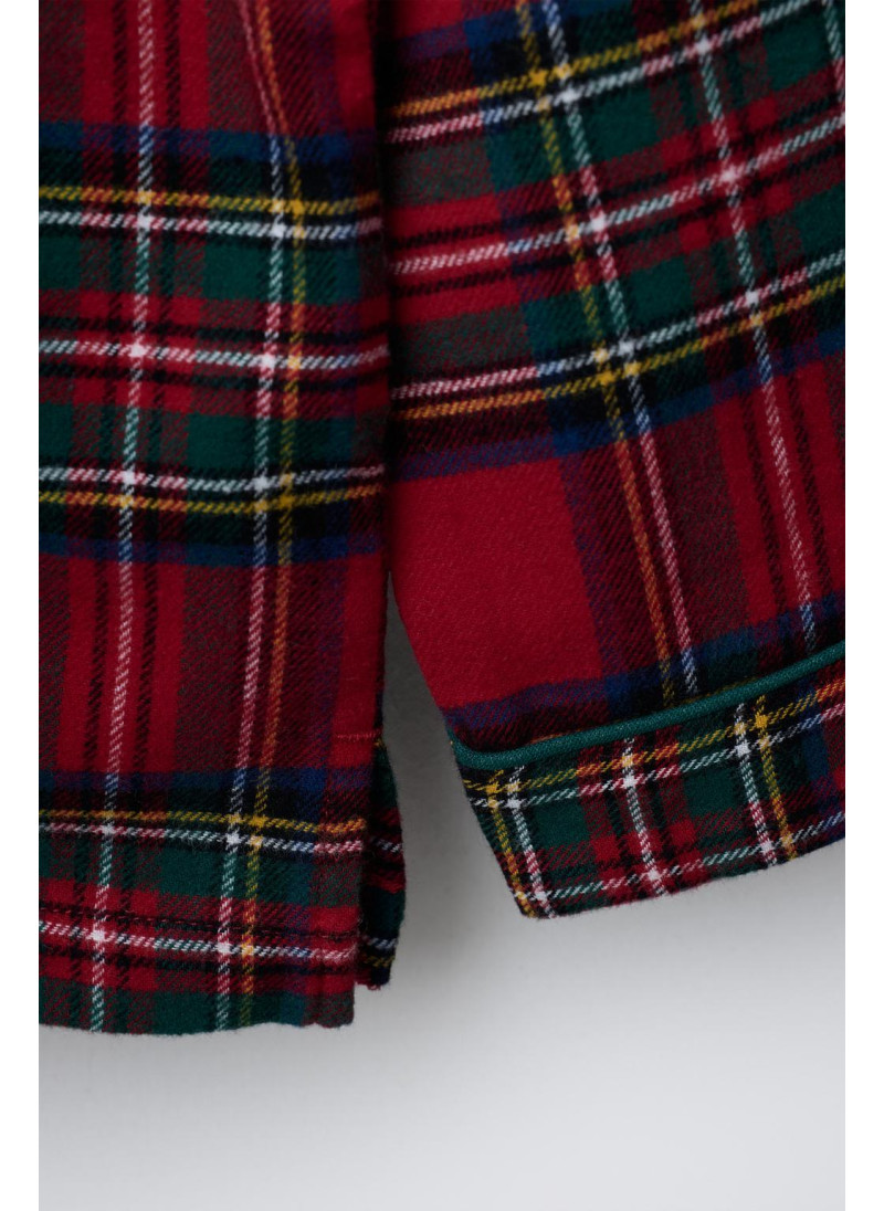 3–6 ЛЕТ/ ФЛАНЕЛЕВАЯ ПИЖАМА В КЛЕТКУ 3–6 ЛЕТ/ ФЛАНЕЛЕВАЯ ПИЖАМА В КЛЕТКУ