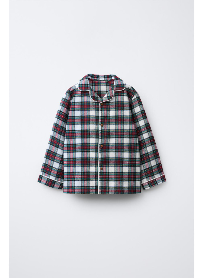 3–6 ЛЕТ/ ФЛАНЕЛЕВАЯ ПИЖАМА В КЛЕТКУ 3–6 ЛЕТ/ ФЛАНЕЛЕВАЯ ПИЖАМА В КЛЕТКУ