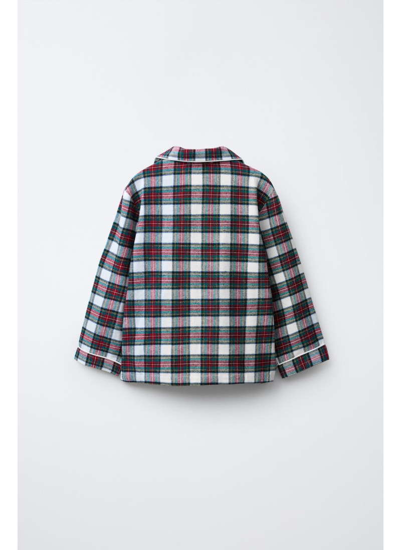 3–6 ЛЕТ/ ФЛАНЕЛЕВАЯ ПИЖАМА В КЛЕТКУ 3–6 ЛЕТ/ ФЛАНЕЛЕВАЯ ПИЖАМА В КЛЕТКУ