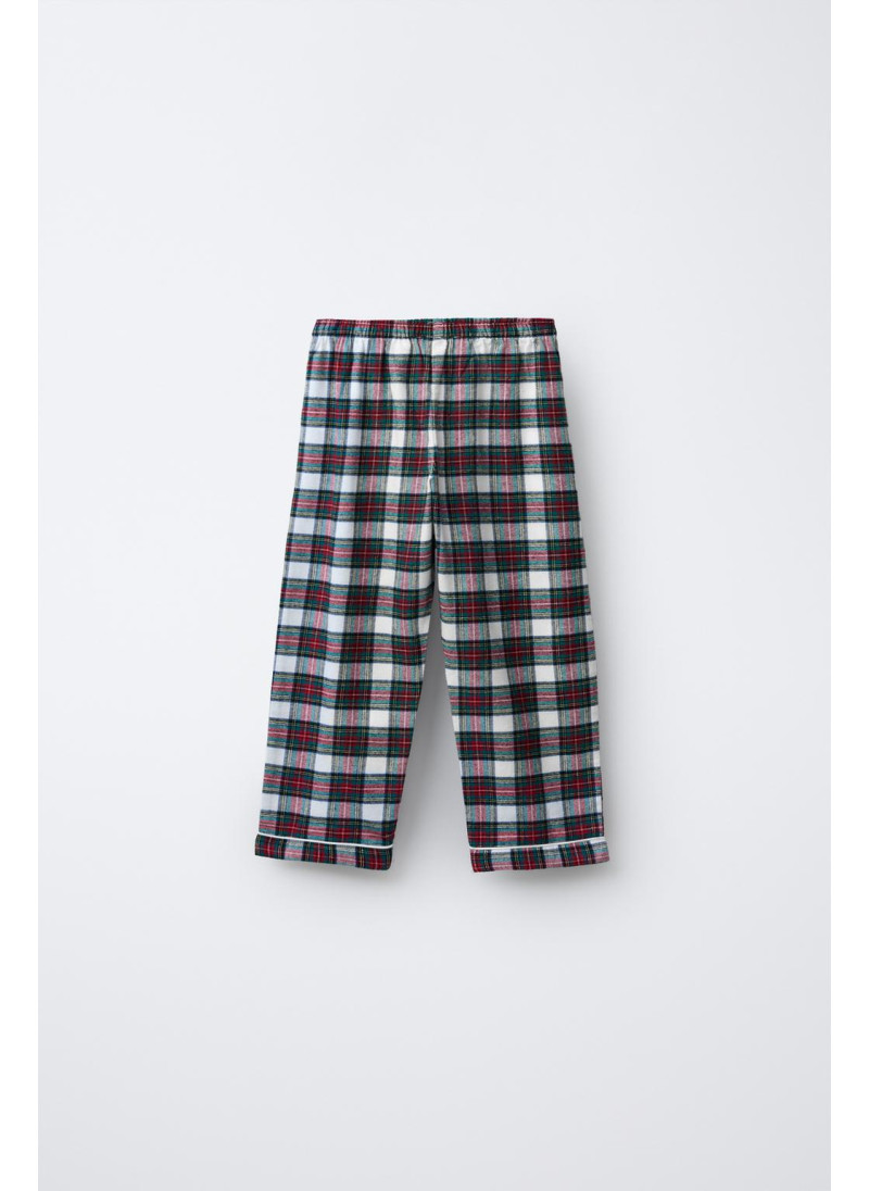 3–6 ЛЕТ/ ФЛАНЕЛЕВАЯ ПИЖАМА В КЛЕТКУ 3–6 ЛЕТ/ ФЛАНЕЛЕВАЯ ПИЖАМА В КЛЕТКУ