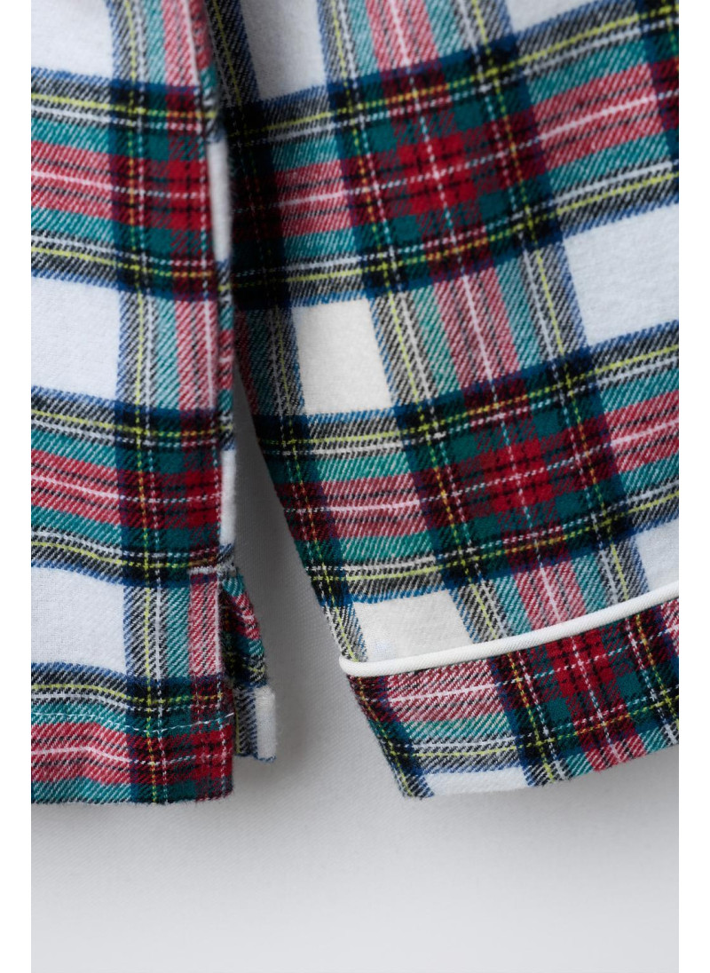 3–6 ЛЕТ/ ФЛАНЕЛЕВАЯ ПИЖАМА В КЛЕТКУ 3–6 ЛЕТ/ ФЛАНЕЛЕВАЯ ПИЖАМА В КЛЕТКУ