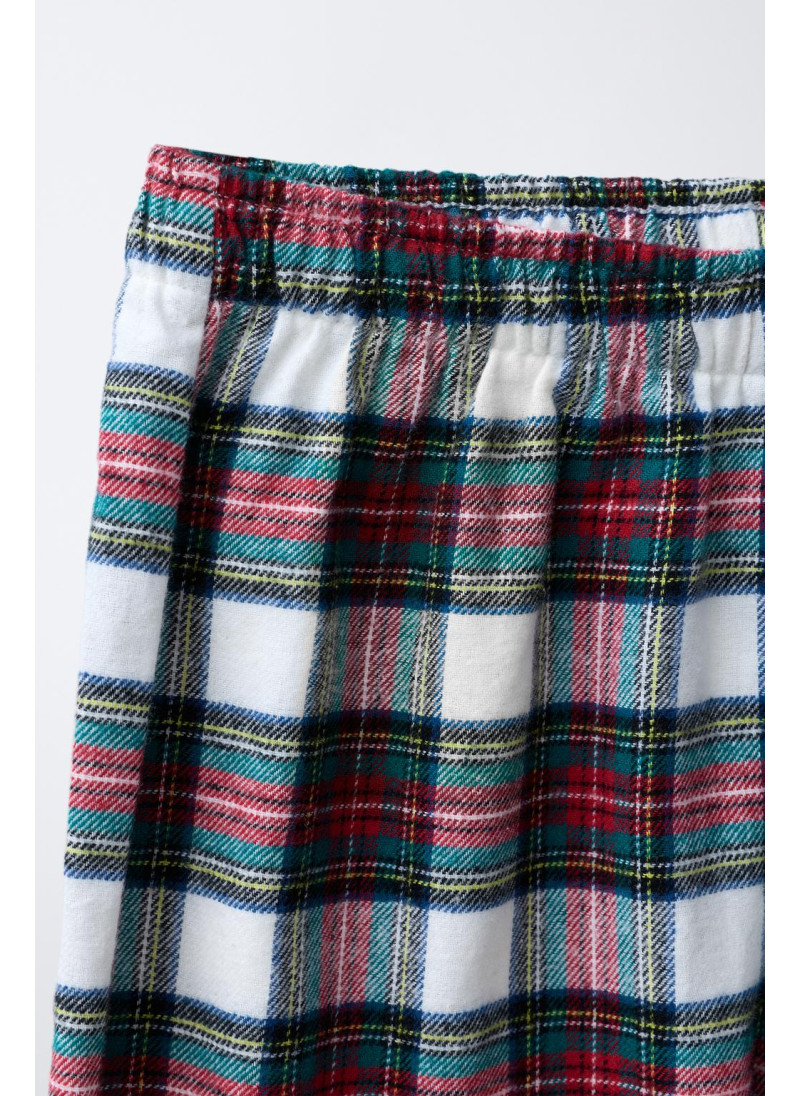 3–6 ЛЕТ/ ФЛАНЕЛЕВАЯ ПИЖАМА В КЛЕТКУ 3–6 ЛЕТ/ ФЛАНЕЛЕВАЯ ПИЖАМА В КЛЕТКУ