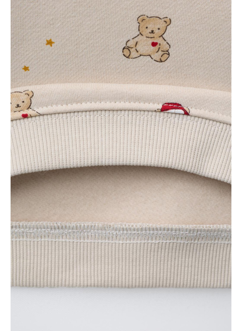 КОМПЛЕКТ ИЗ ТОЛСТОВКИ И БРЮК-ДЖОГГЕРОВ С МЕДВЕЖАТАМИ КОМПЛЕКТ ИЗ ТОЛСТОВКИ И БРЮК-ДЖОГГЕРОВ С МЕДВЕЖАТАМИ