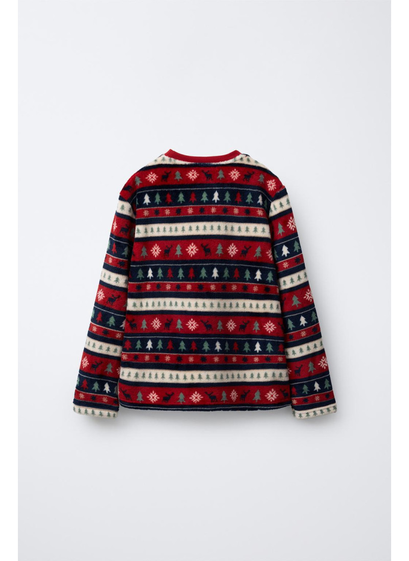 Пижама с деревом на мягкой ткани для возраста 6-14 лет Пижама с деревом на мягкой ткани для возраста 6-14 лет