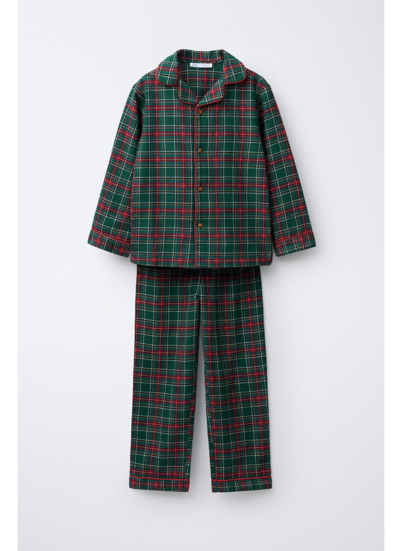 6-14 ЛЕТ/ ФЛАНЕЛЕВАЯ ПИЖАМА В ...