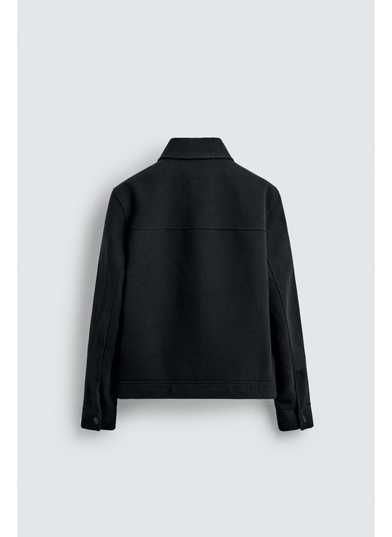 КУРТКА ИЗ СИНТЕТИЧЕСКОЙ ШЕРСТИ С МОЛНИЕЙ КУРТКА ИЗ СИНТЕТИЧЕСКОЙ ШЕРСТИ С МОЛНИЕЙ