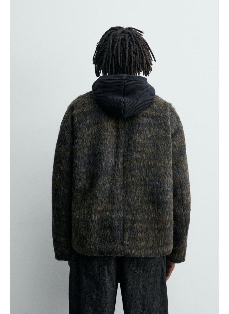 КАРДИГАН ИЗ ИСКУССТВЕННОГО МЕХА КАРДИГАН ИЗ ИСКУССТВЕННОГО МЕХА