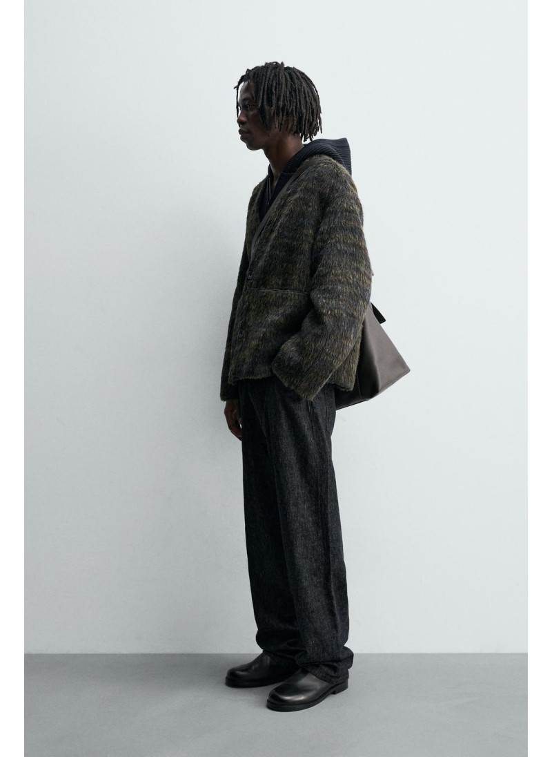 КАРДИГАН ИЗ ИСКУССТВЕННОГО МЕХА КАРДИГАН ИЗ ИСКУССТВЕННОГО МЕХА