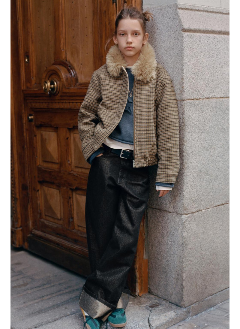 ДЖИНСЫ BALLOON С БЛЁСТКАМИ