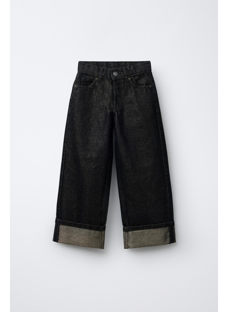 ДЖИНСЫ BALLOON С БЛЁСТКАМИ ДЖИНСЫ BALLOON С БЛЁСТКАМИ