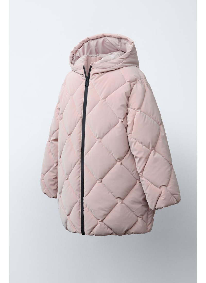 ДЛИННОЕ СТЕГАНОЕ ПАЛЬТО С РЕЗИНОВЫМ ПОКРЫТИЕМ ДЛИННОЕ СТЕГАНОЕ ПАЛЬТО С РЕЗИНОВЫМ ПОКРЫТИЕМ