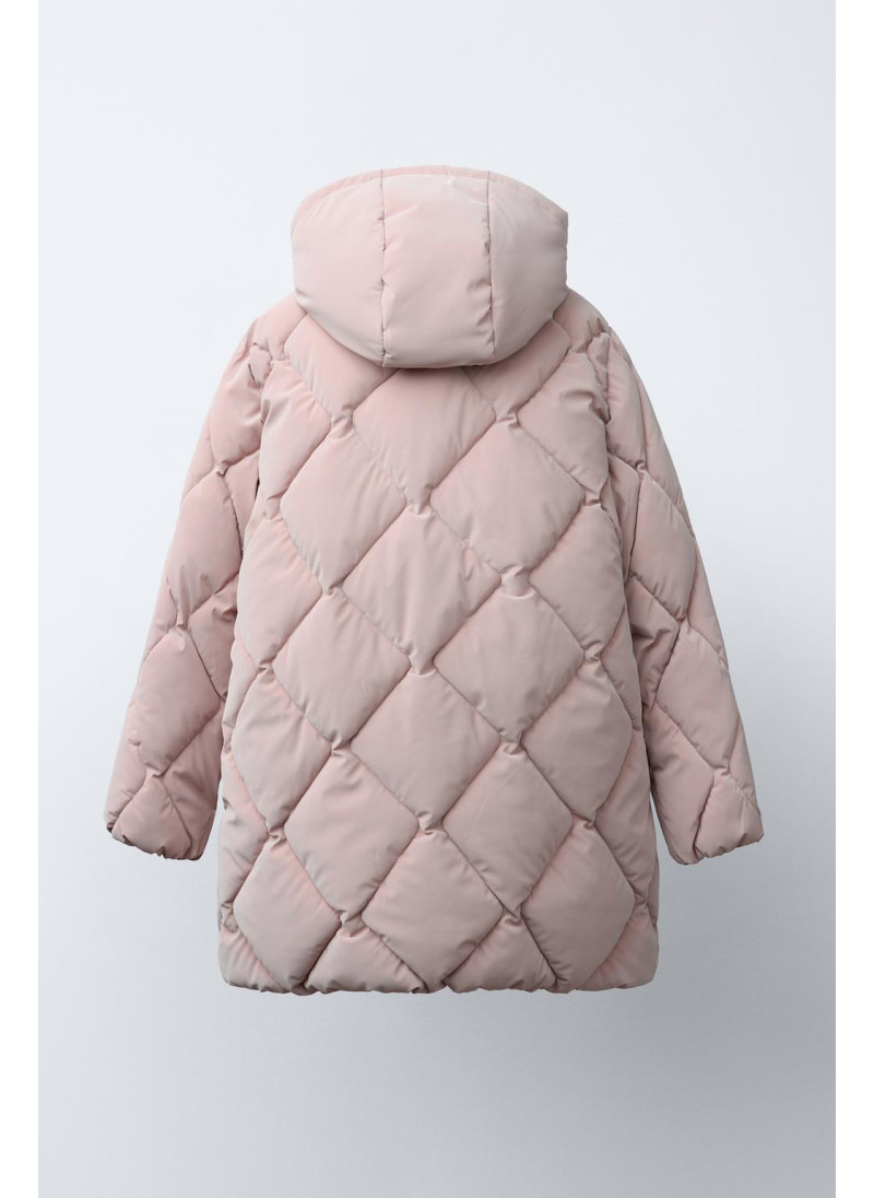 ДЛИННОЕ СТЕГАНОЕ ПАЛЬТО С РЕЗИНОВЫМ ПОКРЫТИЕМ ДЛИННОЕ СТЕГАНОЕ ПАЛЬТО С РЕЗИНОВЫМ ПОКРЫТИЕМ