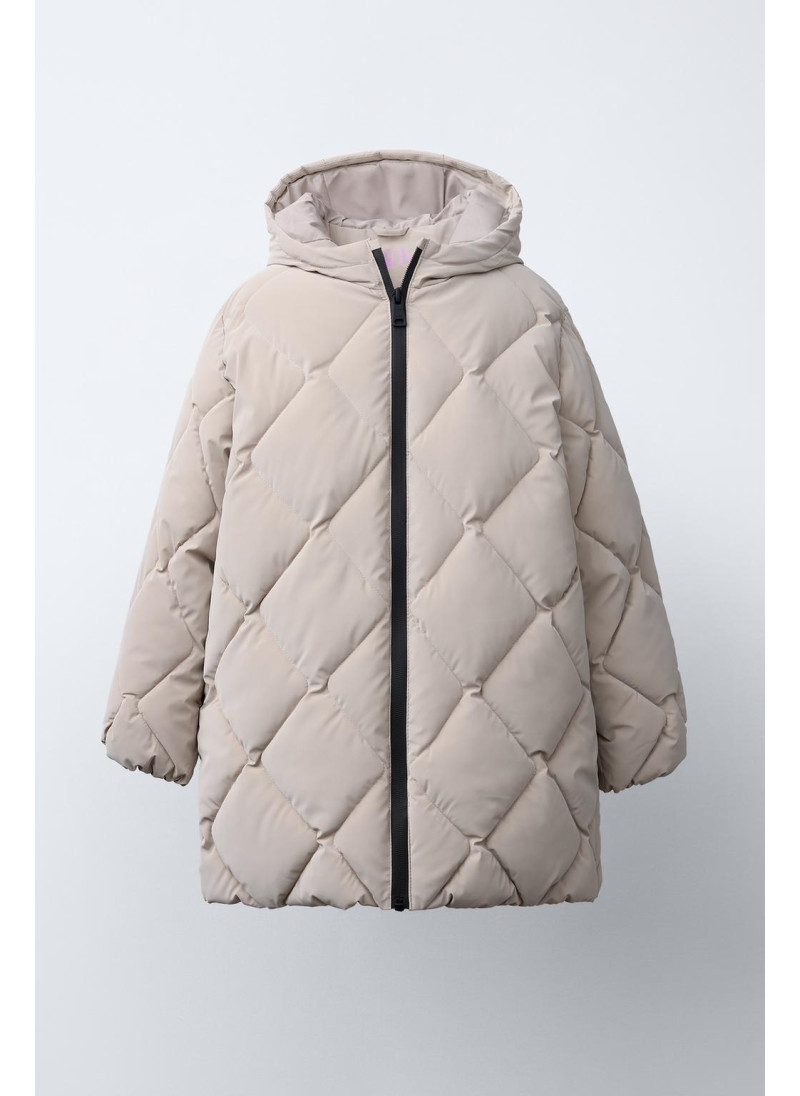 ДЛИННОЕ СТЕГАНОЕ ПАЛЬТО С РЕЗИНОВЫМ ПОКРЫТИЕМ ДЛИННОЕ СТЕГАНОЕ ПАЛЬТО С РЕЗИНОВЫМ ПОКРЫТИЕМ