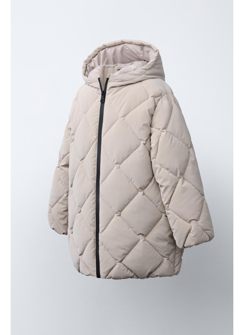 ДЛИННОЕ СТЕГАНОЕ ПАЛЬТО С РЕЗИНОВЫМ ПОКРЫТИЕМ ДЛИННОЕ СТЕГАНОЕ ПАЛЬТО С РЕЗИНОВЫМ ПОКРЫТИЕМ