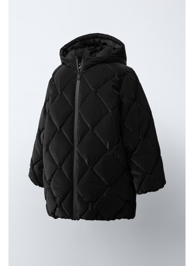 ДЛИННОЕ СТЕГАНОЕ ПАЛЬТО С РЕЗИНОВЫМ ПОКРЫТИЕМ ДЛИННОЕ СТЕГАНОЕ ПАЛЬТО С РЕЗИНОВЫМ ПОКРЫТИЕМ