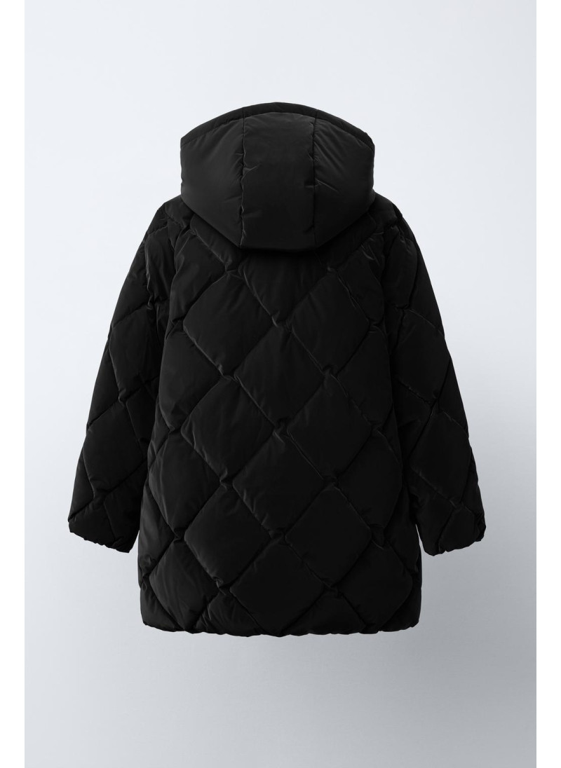 ДЛИННОЕ СТЕГАНОЕ ПАЛЬТО С РЕЗИНОВЫМ ПОКРЫТИЕМ ДЛИННОЕ СТЕГАНОЕ ПАЛЬТО С РЕЗИНОВЫМ ПОКРЫТИЕМ