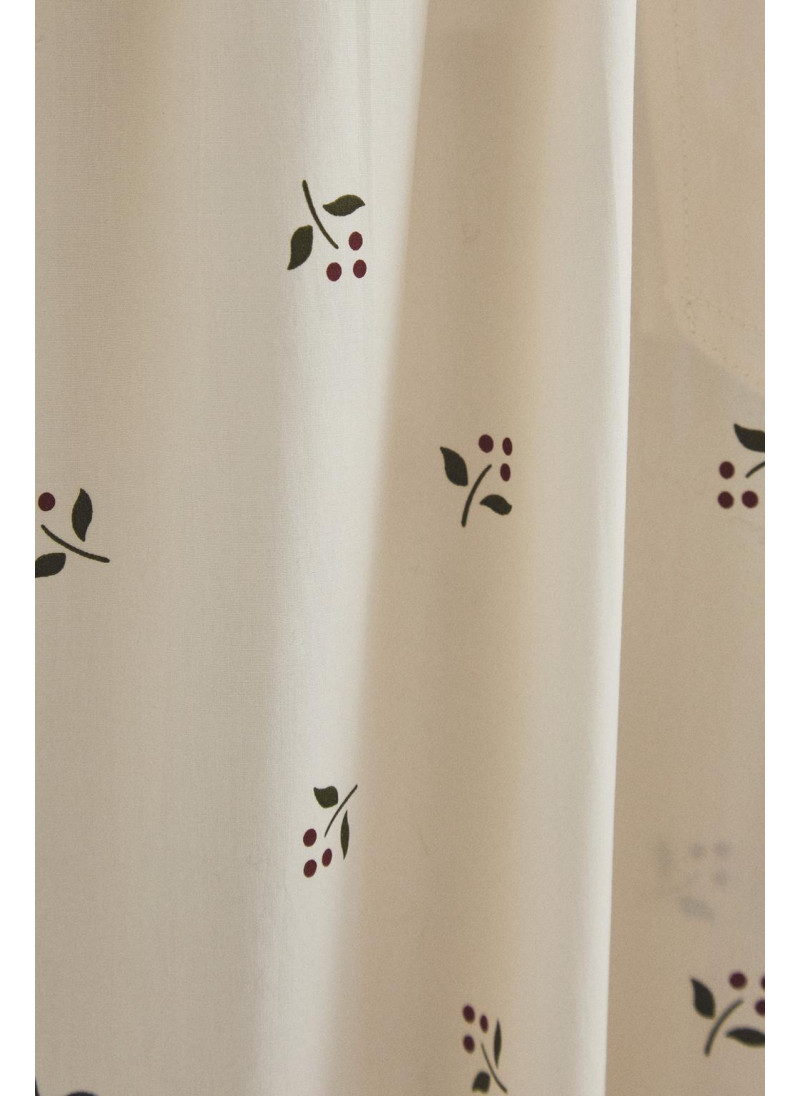 Штаны с рождественским принтом листьев Штаны с рождественским принтом листьев