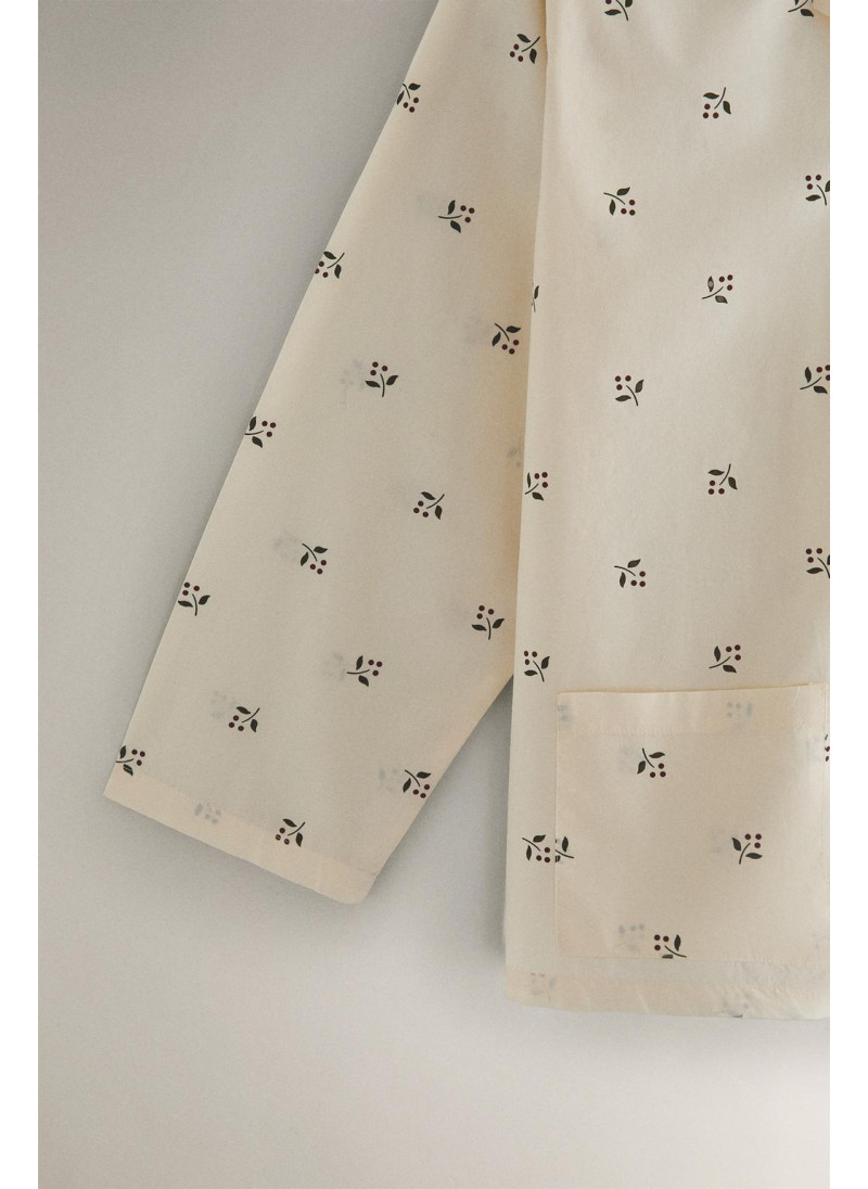 Рубашка с рождественским принтом листа Рубашка с рождественским принтом листа