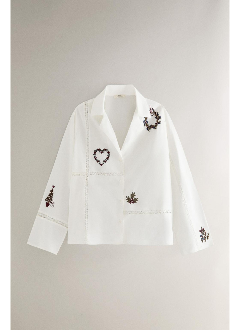 Рубашка с вышивкой рождест�...