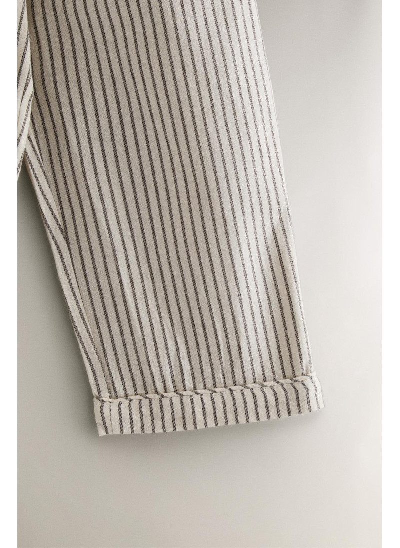 Набор детских пижам в полоску на рождество (набор из 2 штук) Набор детских пижам в полоску на рождество (набор из 2 штук)