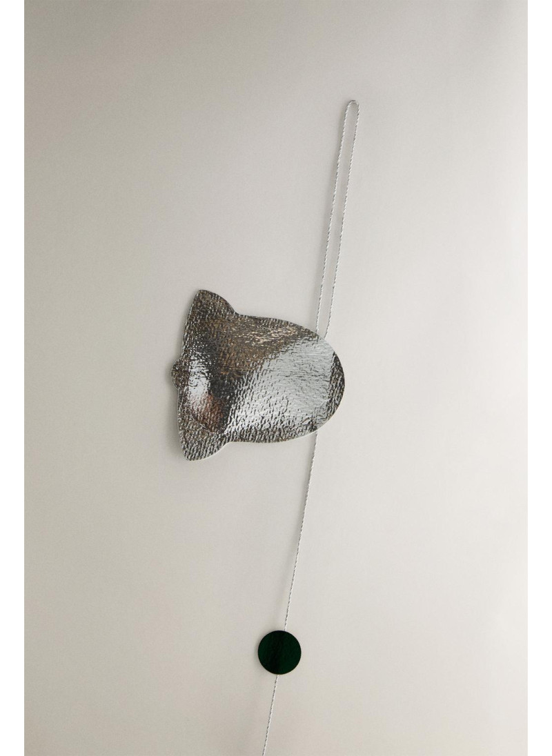 Металлическая бумажная рождественская гирлянда Металлическая бумажная рождественская гирлянда