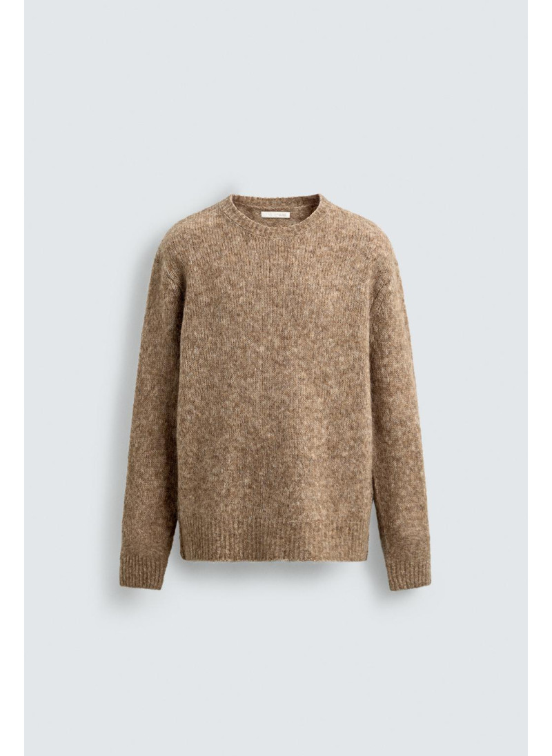 Текстурированный свитер из шерсти Текстурированный свитер из шерсти