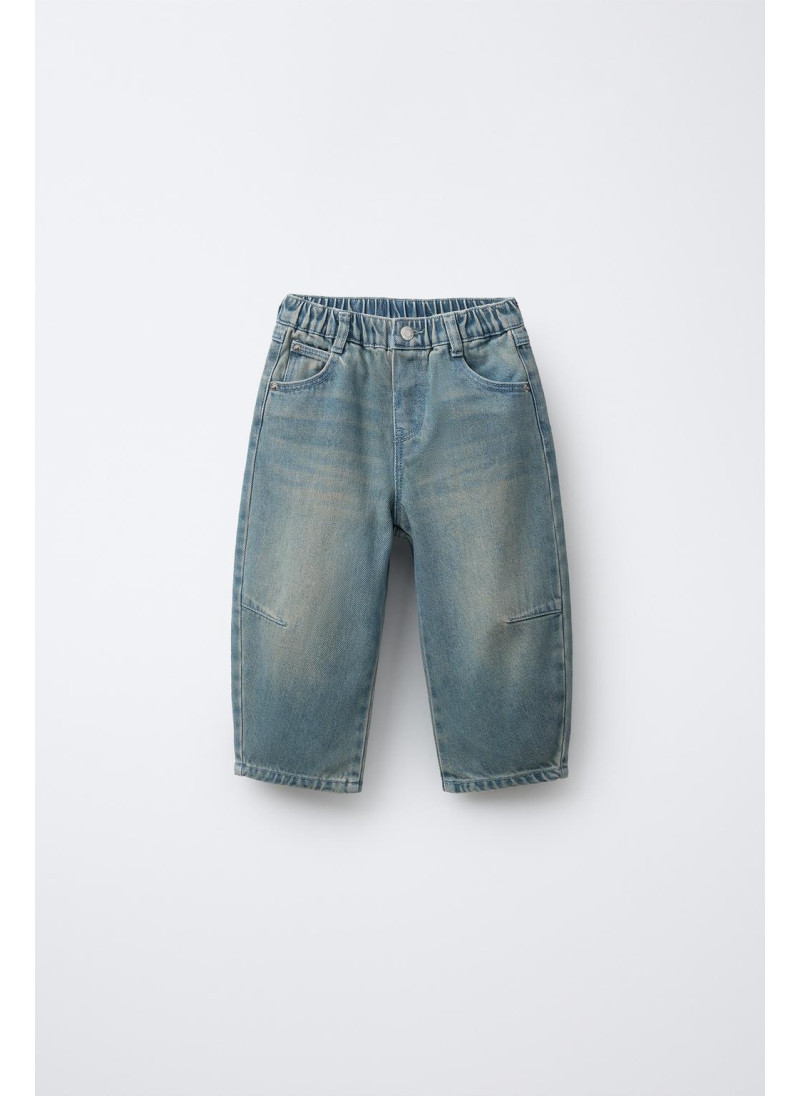 ДЖИНСЫ BARREL С ЗАЩИПАМИ ДЖИНСЫ BARREL С ЗАЩИПАМИ