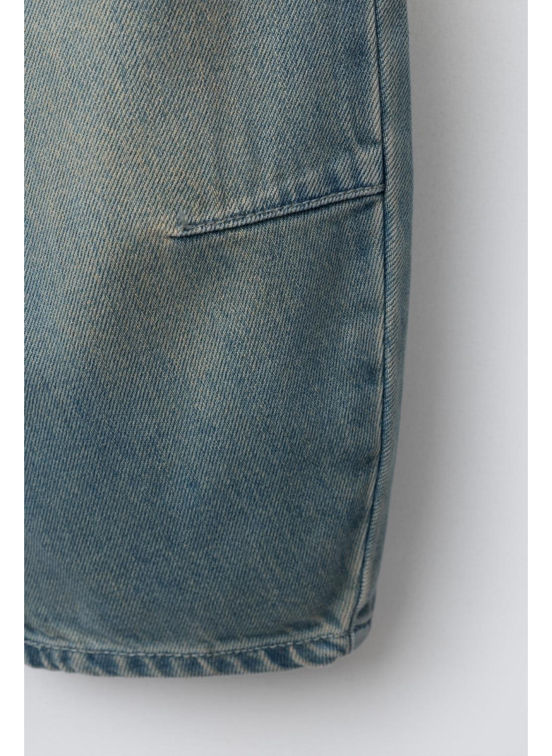 ДЖИНСЫ BARREL С ЗАЩИПАМИ ДЖИНСЫ BARREL С ЗАЩИПАМИ