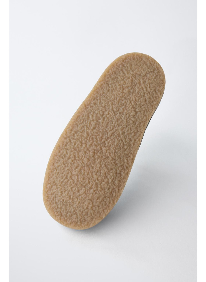 Ботинки из мягкой кожи с подкладкой из искусственного меха Ботинки из мягкой кожи с подкладкой из искусственного меха